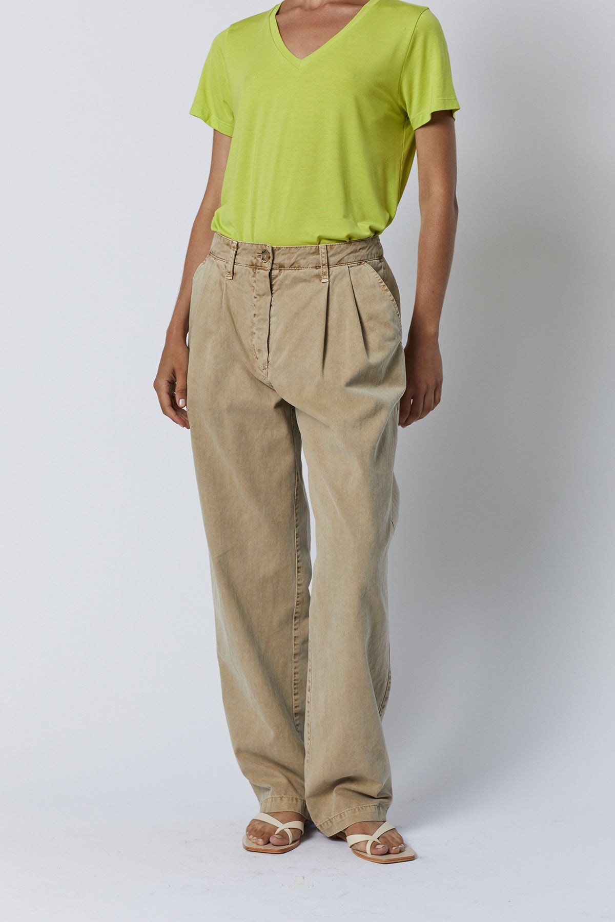 Temescal Pant in putty front-26007130538177