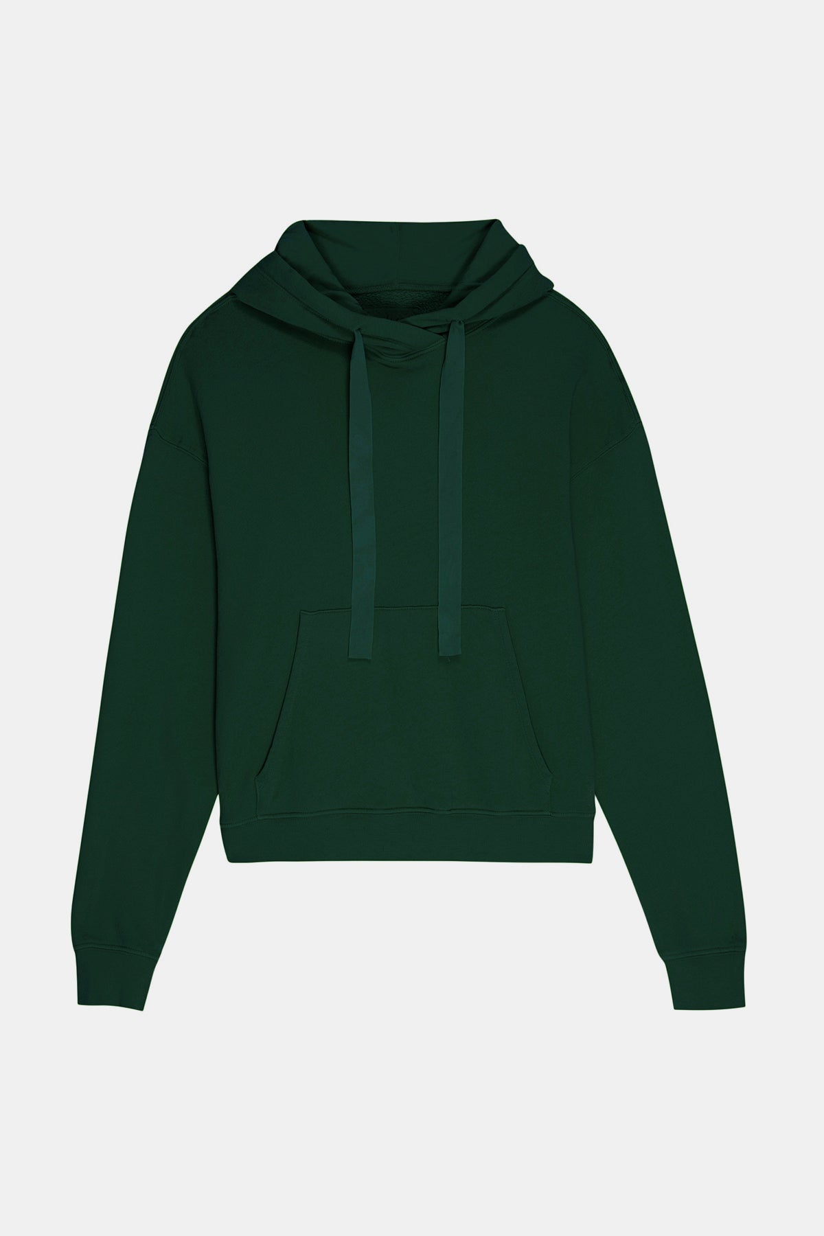   Ojai Hoodie in forest green flat 