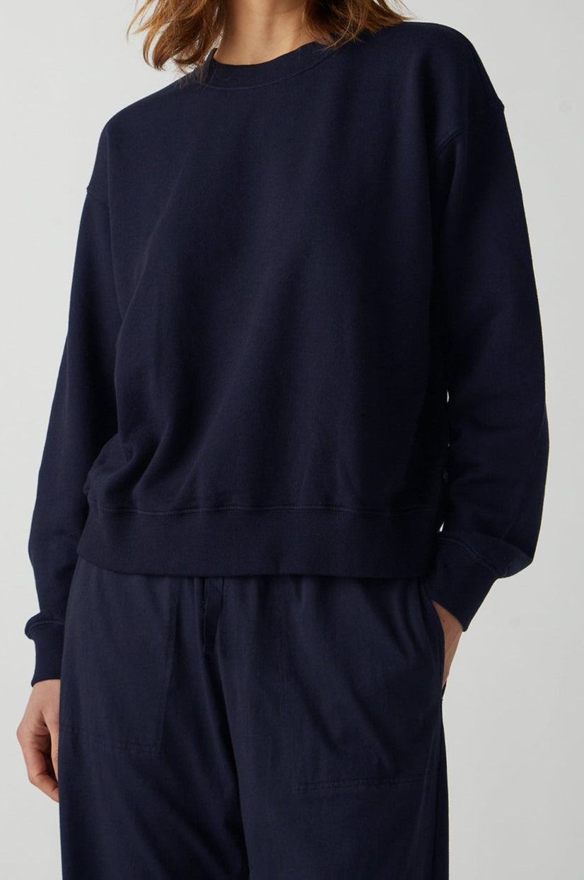 Ynez Sweatshirt in navy front