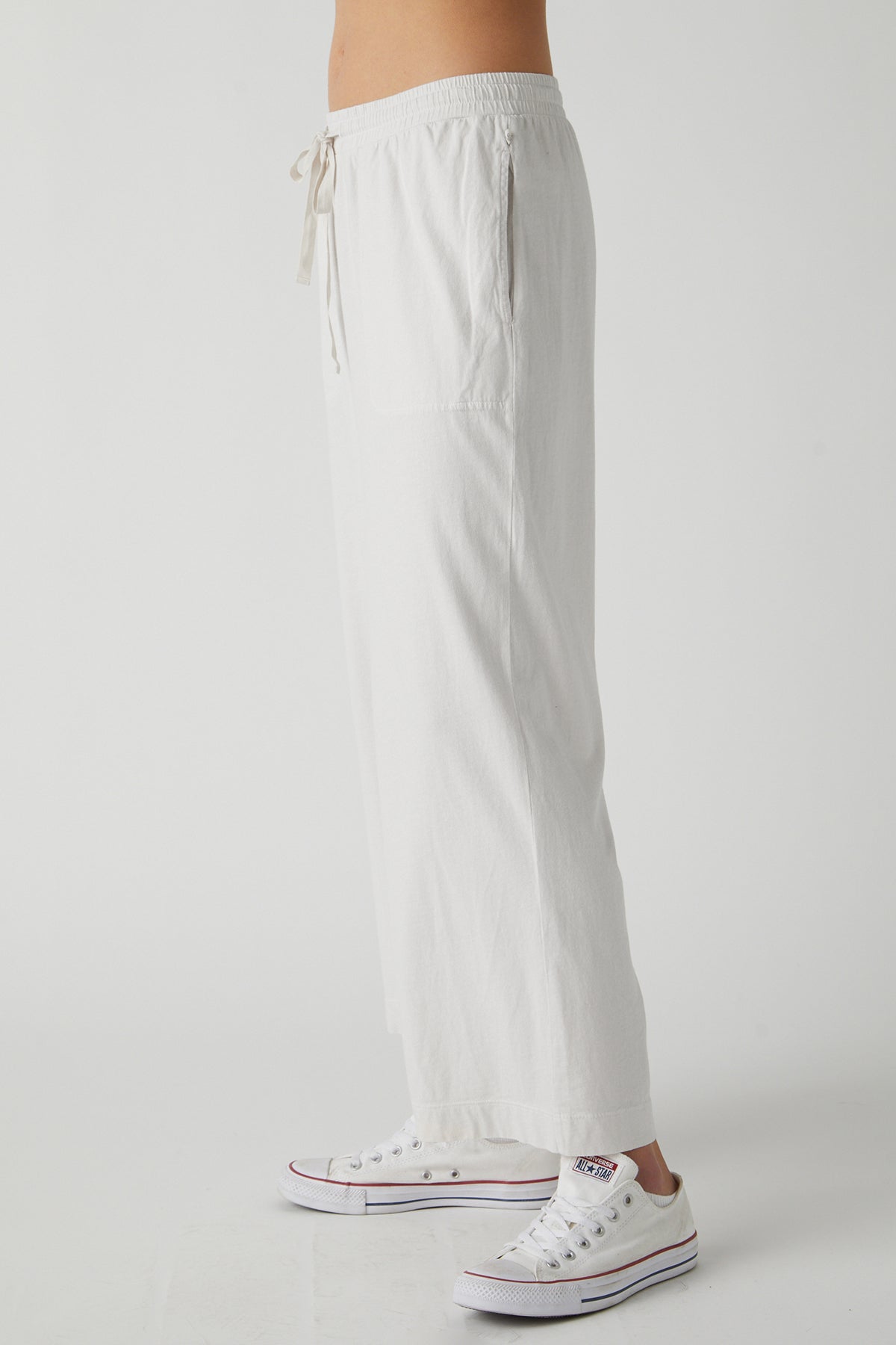 Buy Tailored Fit Cotton White Trouser | Zodiac