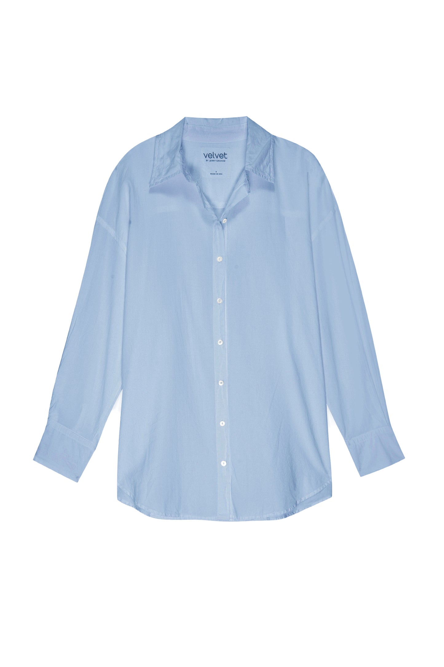 a Velvet by Jenny Graham REDONDO BUTTON-UP SHIRT with buttons down the front.-26293136294081