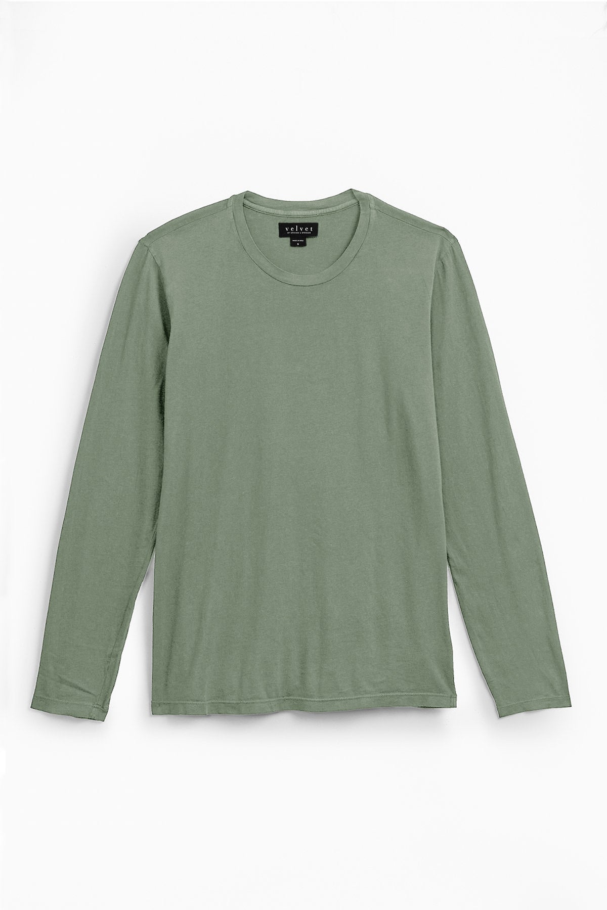 A Velvet by Graham & Spencer SKEETER WHISPER CLASSIC CREW NECK TEE.-25794009235649