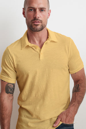 RANDALL COTTON SLUB POLO