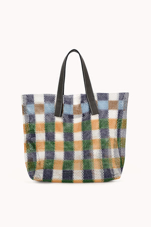 SMALL GINGHAM MESH TOTE BY EPICE