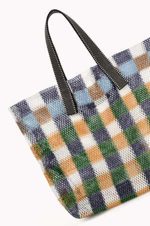 SMALL GINGHAM MESH TOTE BY EPICE