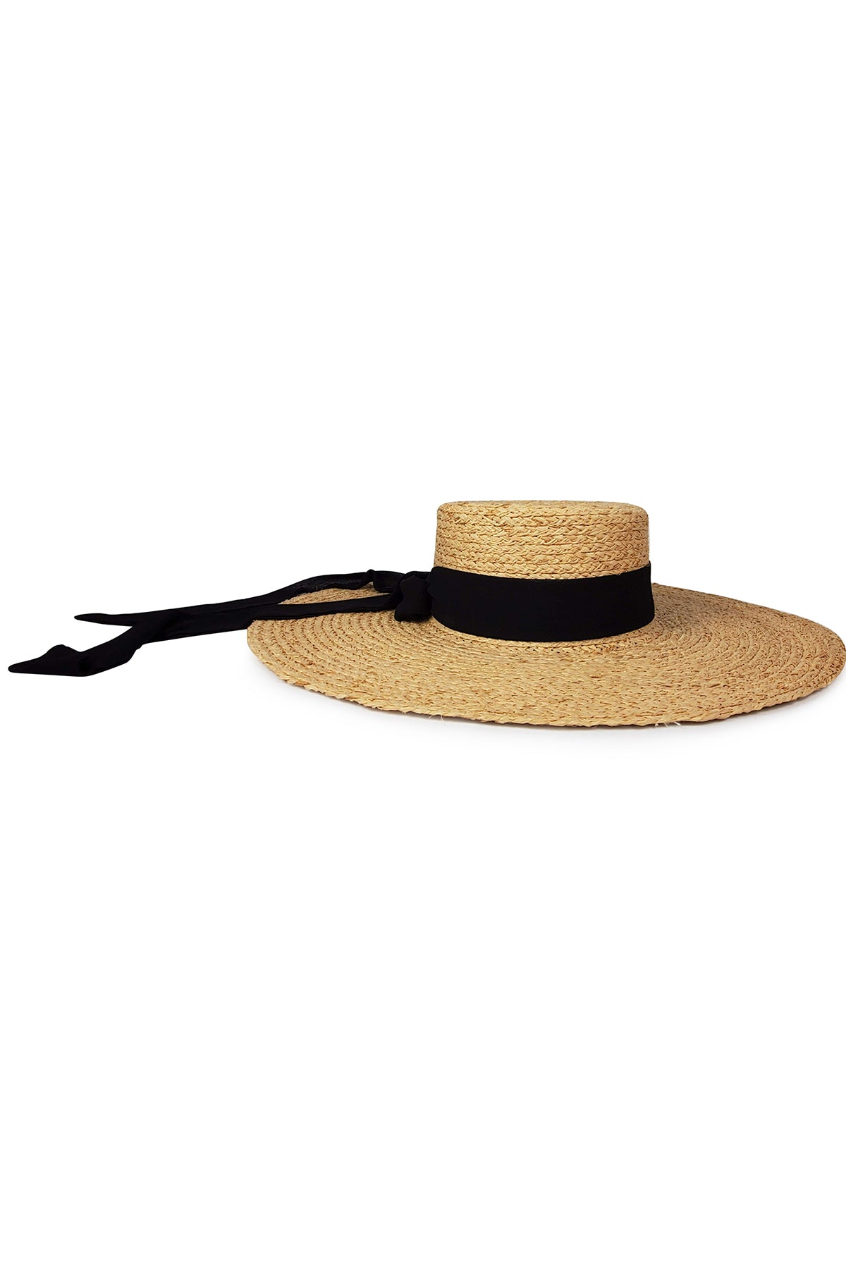  Coco Sunhat Natural with Black Side 