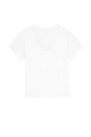venice tee white front flat