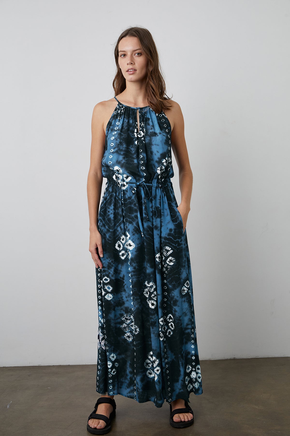 Maui Dress Cobalt Front-21870598062273