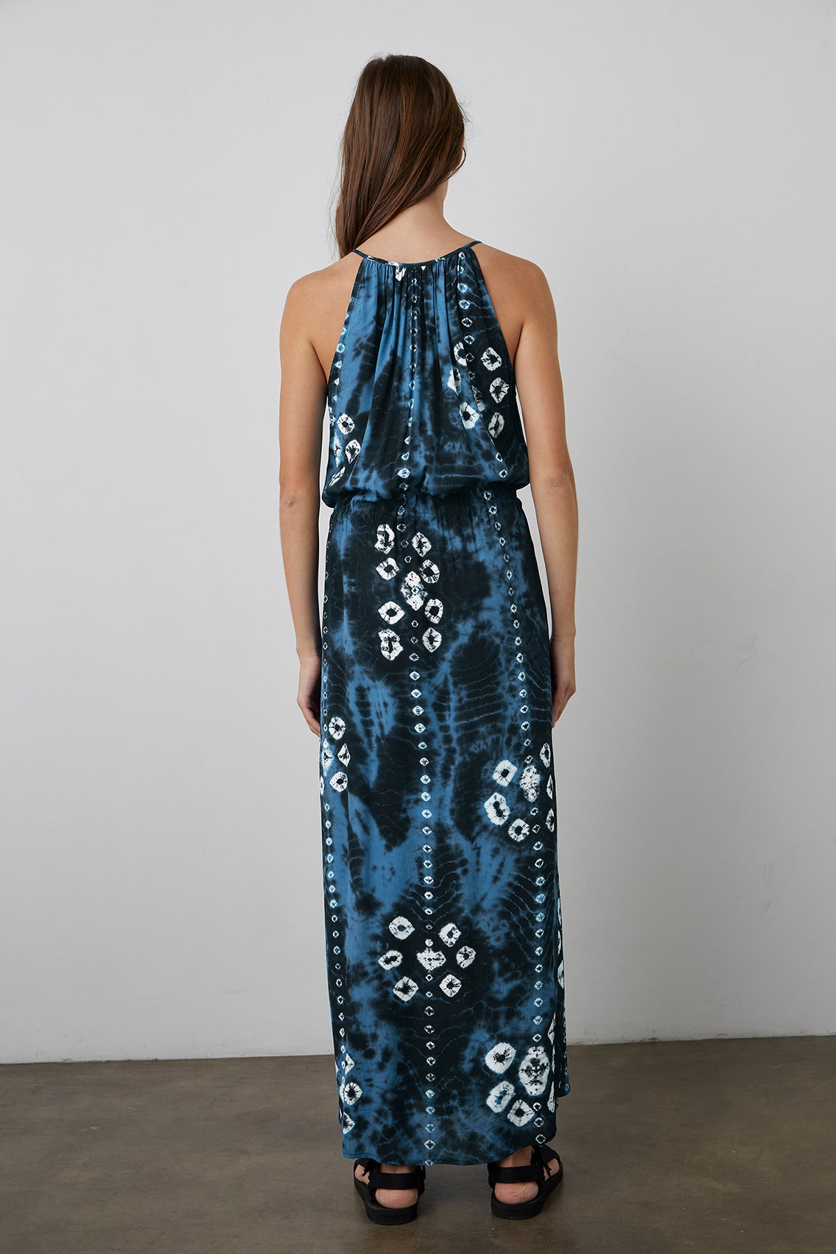 Maui Dress Cobalt Back-21870598029505