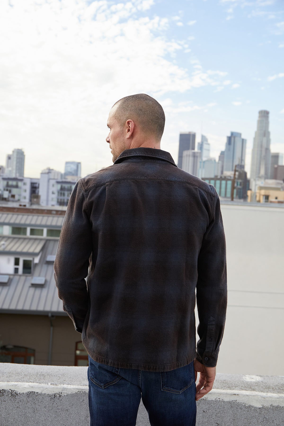 DALLAS Skyline Denim Jacket